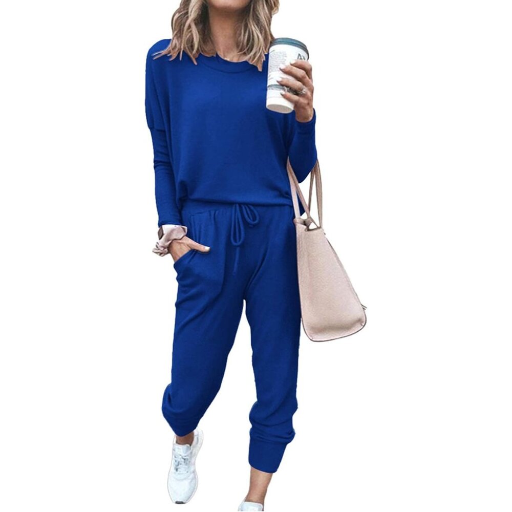 Versatile X-Large Women's Sweatsuit - Stylish Long Pant Set For Every Occasion
